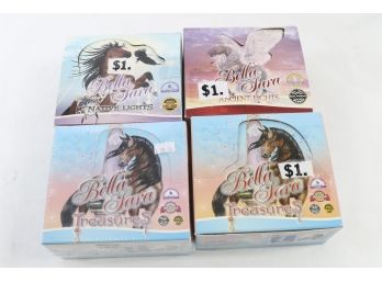 Bella Sara Collectible Game Cards - Sealed Box + 3 Boxes Of Partial Unopened Packs