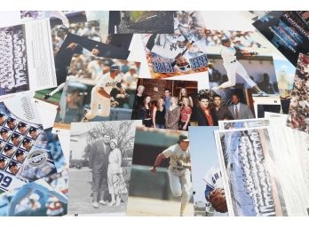 Sports 8x10 Photo Lot - Derek Jeter, Pete Rose, New York Yankees And More