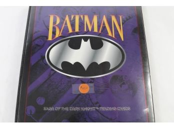 Batman Trading Cards - Saga Of A Dark Knight - Binder And Cards