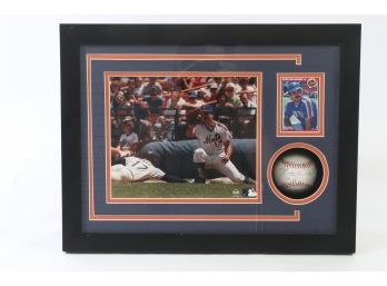 Keith Hernandez Shadowbox Baseball W/Inscription And JSA F32348