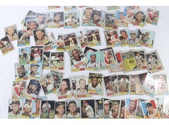 1961 Topps Baseball Card Lot - 100 Cards Approx. - Nice Condition