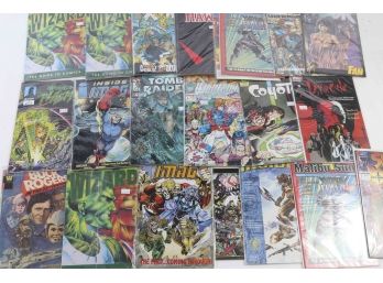 Independent Comic Book Grouping - Spawn, Plasam, Shadowhawk + More