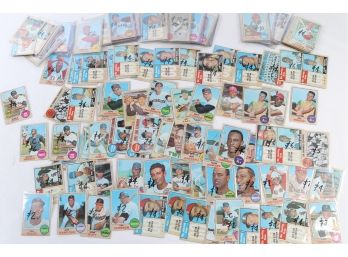 1968 Topps Baseball Cards - 100 Card Lot - Excellent Condition