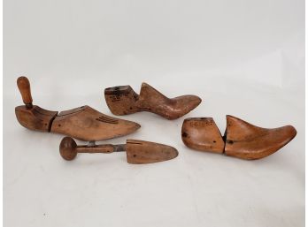 Lot Of Shoe Stretchers And Molds