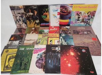 23 Mixed Vinyl Records