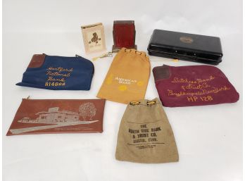 Collection Of Early Kids Banks And Bank Deposit Bags
