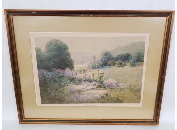 Paul Sawyier Numbered Print In Frame, Springtime