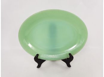 12' X 9' Fire King Jadeite Ray Plate