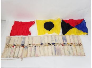 Set Of Nautical Signal Flags