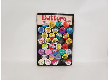 Double Sided Vintage Button Sales Display