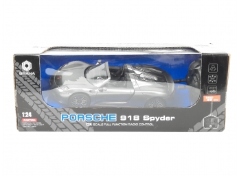 NEW Braha Porsche 918 Spyder Radio Control Model Car 1:24 Scale Full Function NIB!