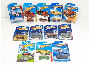Lot Of 12 Assorted Hot Wheels Diecast Metal Model Cars ALL NEW  SEALED In  Packaging