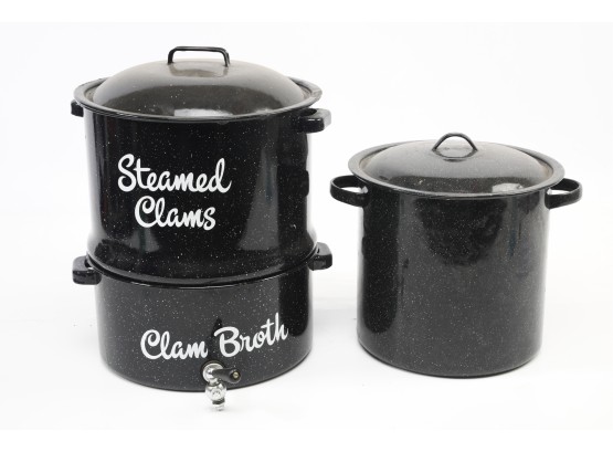 Clam Bake/ Steam Pots