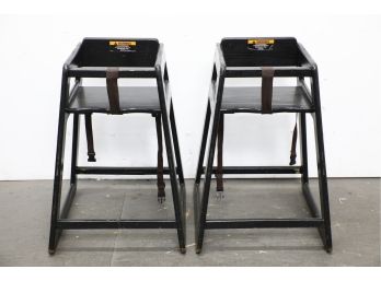 Pair Of Restaurant Booster Seat