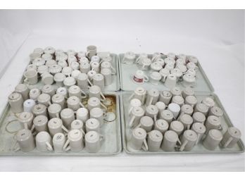 Large Group Of Assorted Coffee Mugs And Creamers