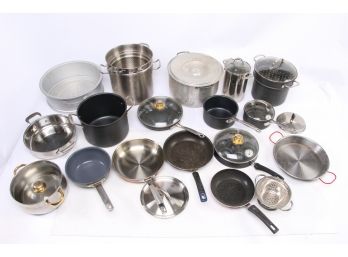 Large Group Of Pots And Pans