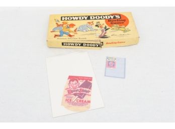 Howdy Doody Game And Labels.