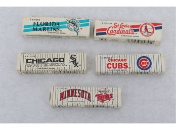 Vintage MLB Chewing Gum.