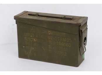 Military Cartridge Ammo Box.