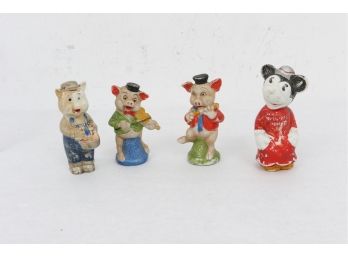 1930s Disney Bisque Figures.