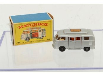 Matchbox VW Camper In Box.