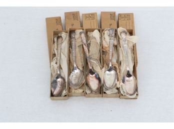 1939 NY World’s Fair Spoons In Boxes.