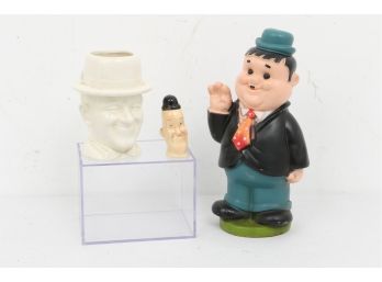 Laurel And Hardy Items.