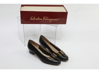 Salvatore Ferragamo  Beatrice Calf Skin Ladies Shoes  Size 8