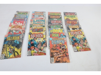 Lot Of 25 DC Comic SGT. ROCK