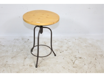 Industrial Round Side Table