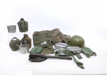 Lot Of Vintage Military Gear