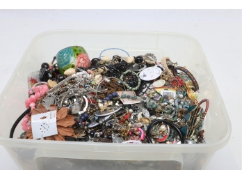 38 Pounds Of Costume Jewelry