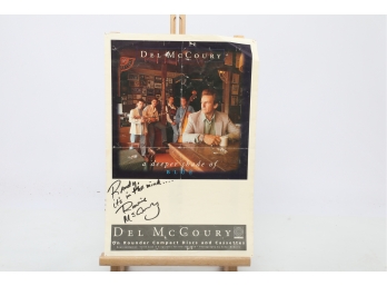 Del McCoury Signed Poster