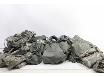 Miltary Gear And Clothing Lot