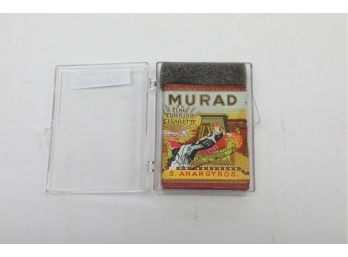 Murad Turkish Cigarettes - Early 1900's Cigarette Pack.
