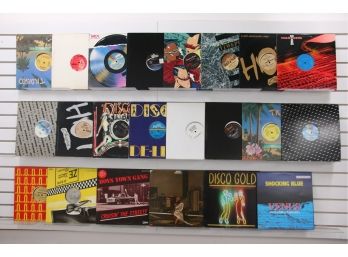 Lot Of Vintage LP 33 Vinyl Record Albums - DISCO Mainly