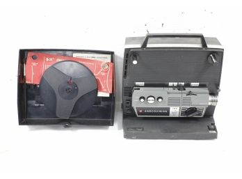 Vintage GAF Ancovision Model 788 Dual 8 And Super 8 Movie Projector