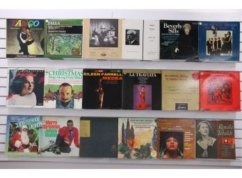 Lot Of Vintage LP 33 Vinyl Record Albums - Mainly CHRISTMAS Music