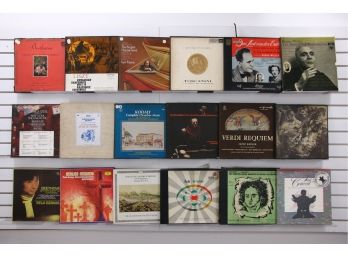 Lot Of Vintage LP 33 Vinyl MULTI-Record Albums Box Sets - Mainly Classical Music