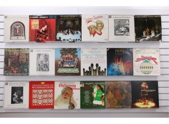 Lot Of Vintage LP 33 Vinyl Record Albums - Mainly CHRISTMAS Classical Music