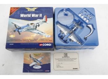 CORGI AA32205 The Aviation Archive WWII P-51D Mustang Airplane Model 1:72 Scale
