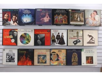 Lot Of Vintage LP 33 Vinyl MULTI-Record Albums Box Sets - Mainly OPERA Classical Music
