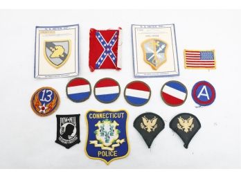 Group Of Military Patches