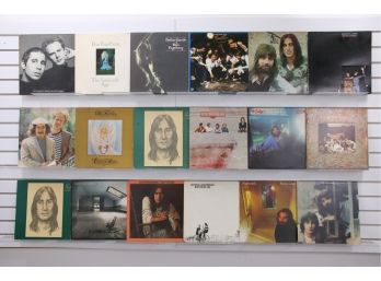 Lot Of Vintage LP 33 Vinyl Record Albums Dan Fogelberg, Kenny Loggins & More
