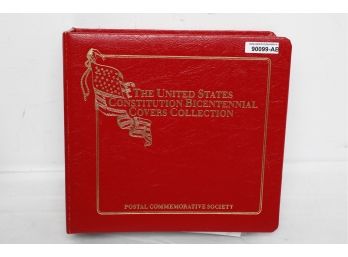 The United States Constitution Bicentennial Covers Collection Stamp Album