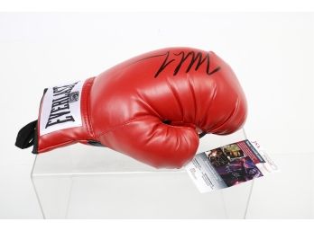 Mike Tyson Signed Red Boxing Glove - Genuine JSA PP83689