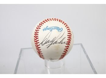 Doc Ellis,  Dave Parker, Jimmy Wynn Autographed Baseball With JSA Cert MM34586