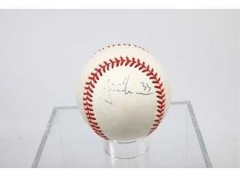 Justin Morneau Autographed Baseball With JSA Cert MM34585