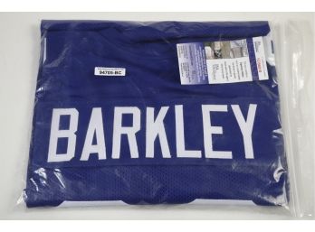 Saquon Barkley Signed Custom Football Jersey - JSA SD56810 - ROOKIE SIGNATURE!