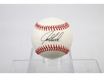 Joe Girardi Autographed Baseball With JSA Cert. MM34950